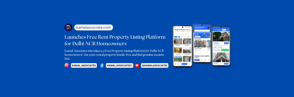 Kamal Associates Launches Free Rent Property Listing Platform for Delhi-NCR Homeowners