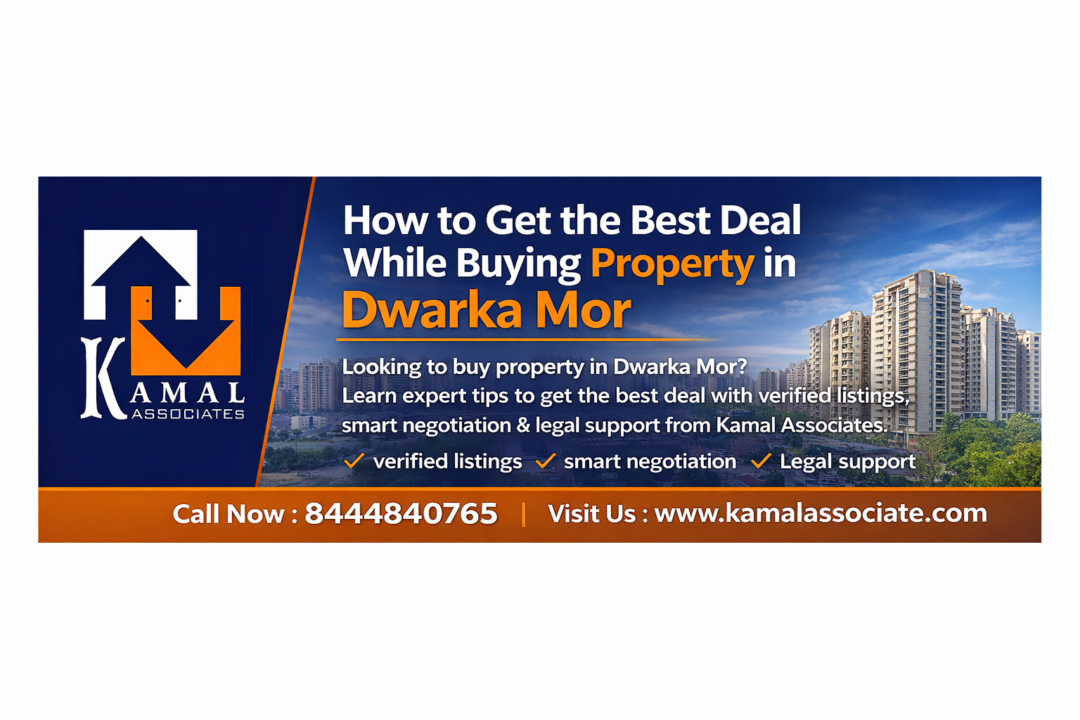 How to Get the Best Deal While Buying Property in Dwarka Mor