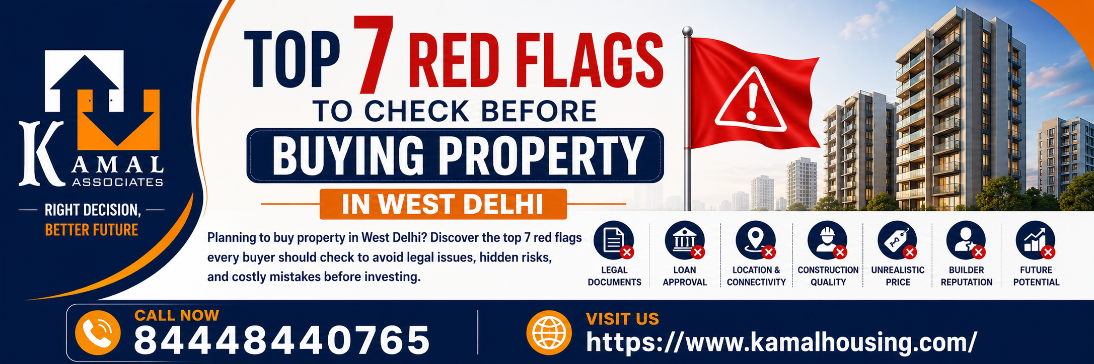 Top 7 Red Flags to Check Before Buying Property in West Delhi