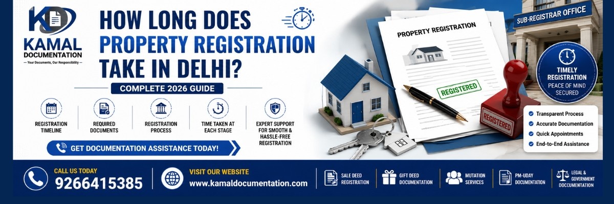 How Long Does Property Registration Take in Delhi? (2026 Complete Guide)