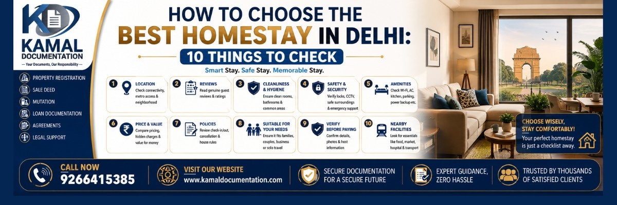 How to Choose the Best Homestay in Delhi: 10 Things to Check Before Booking