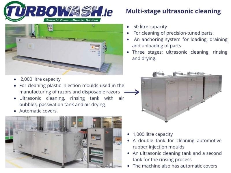 Automated Multi-Tank Ultrasonic Cleaner