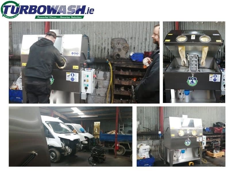 High Pressure Parts Washer Install