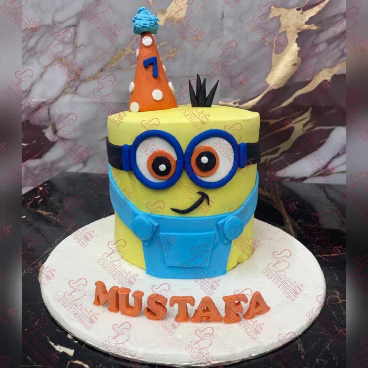 Minion Themed Cake Design Rawalpindi