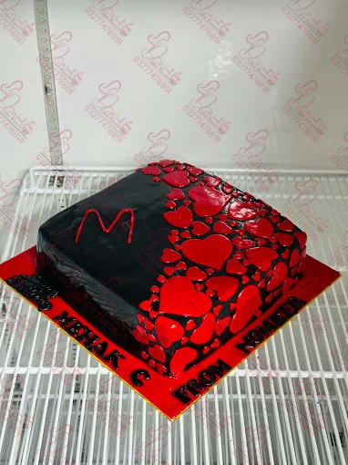 Two Tier Couple Cake Faisalabad