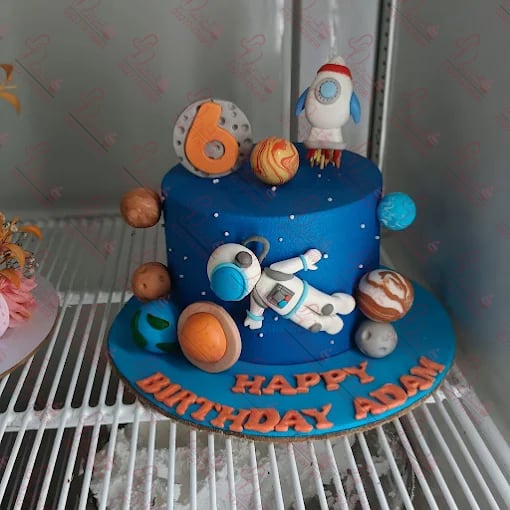 Astronaut Themed Birthday Cake in Islamabad