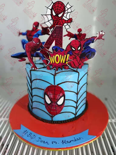 Spiderman Single Tier Birthday Cake Rawalpindi
