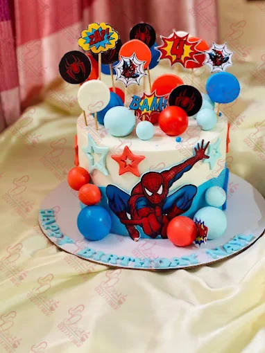 Spiderman Themed Birthday Cake 3 Rawalpindi