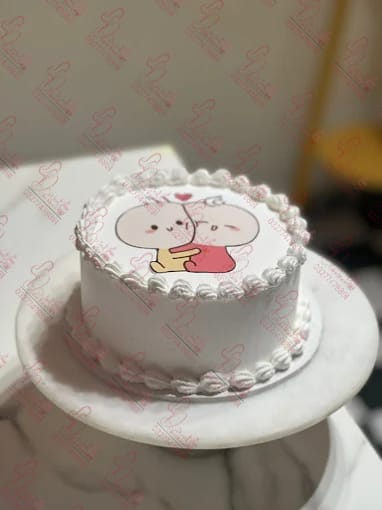 Love One Pound Couple Cake Faisalabad