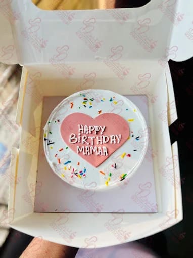 Simple One Pound Birthday Cake Rawalpindi