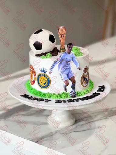 Classic Football Theme Cake Rawalpindi