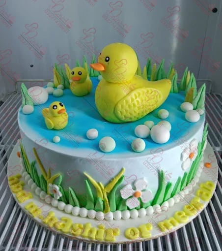 Duck Pond Themed Cake Rawalpindi