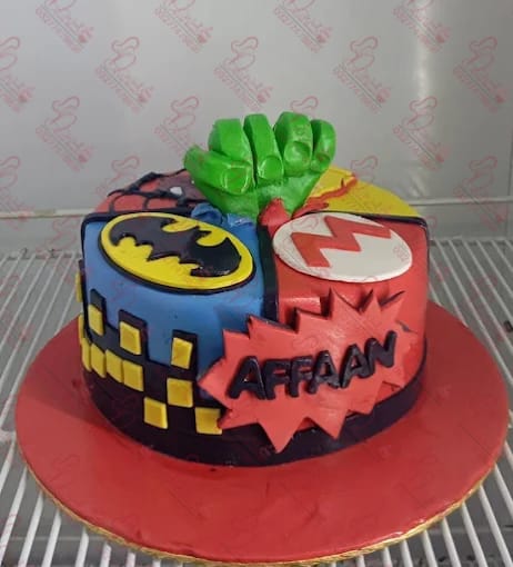  Super Hero Theme Cakes in Islamabad | SweetCakeBloom
