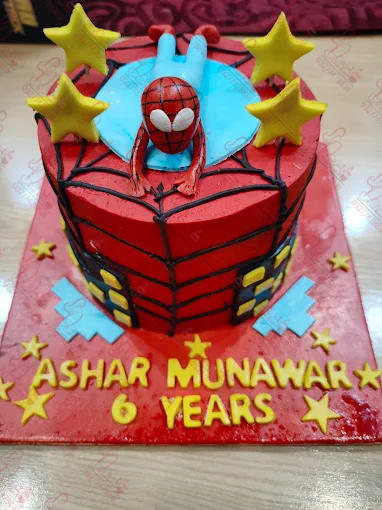 Spiderman Themed Birthday Cake 2 Rawalpindi