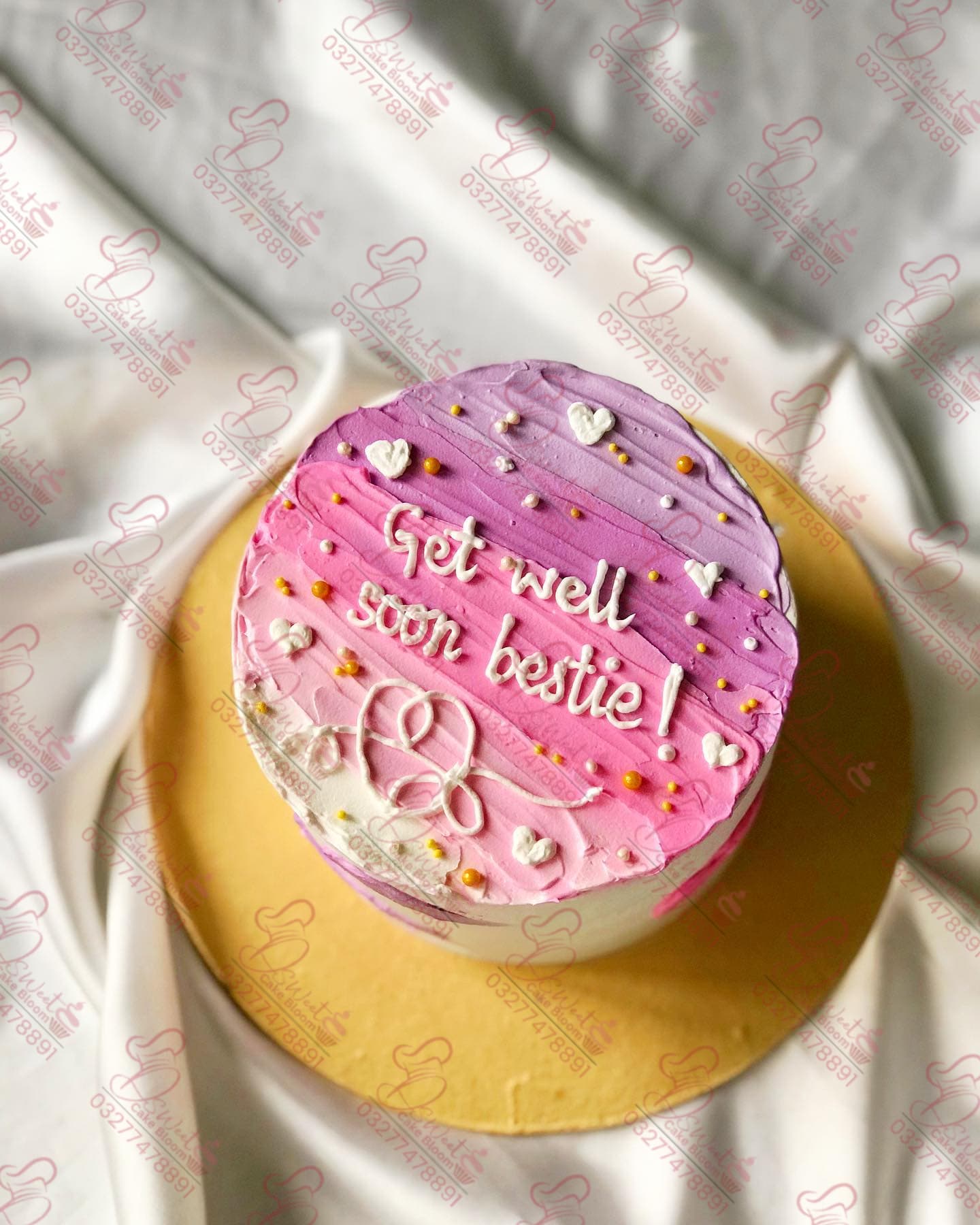 Get Well Soon Mini Cake Faisalabad