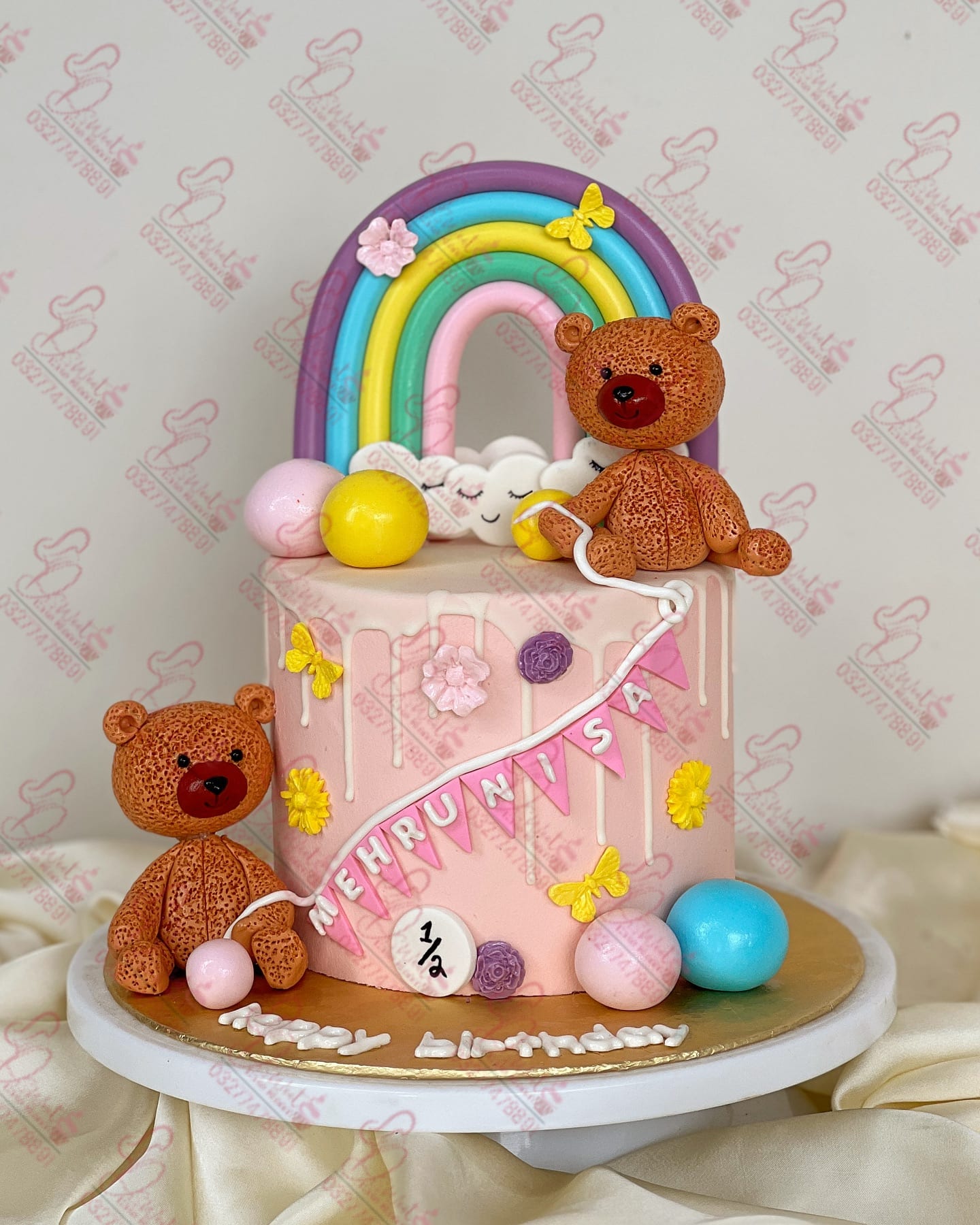 Teddy Bear Birthday Cake Rawalpindi