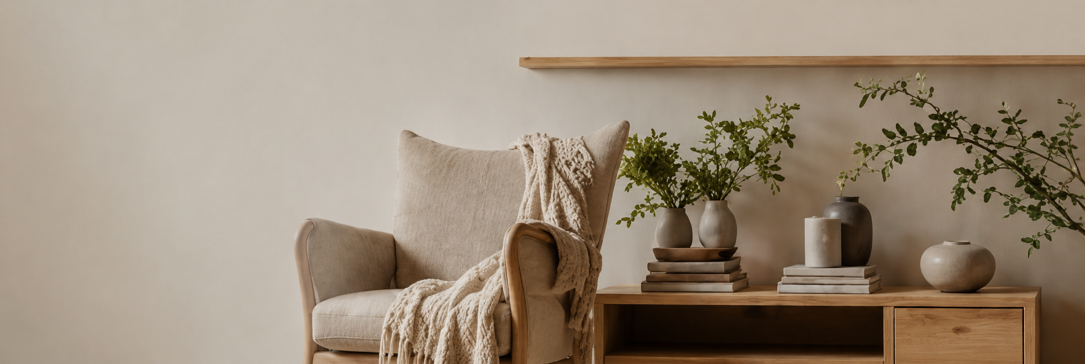 Warm home interior