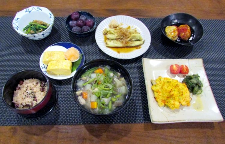 夕食