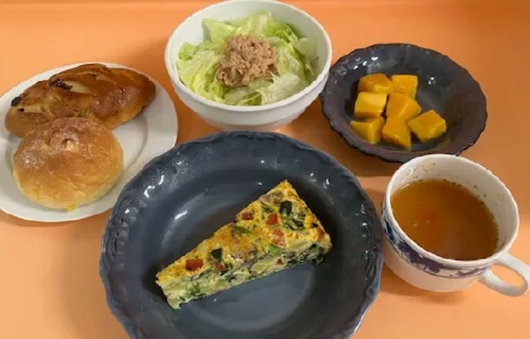 朝食｜キッシュ風