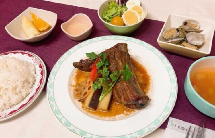 夕食（例）