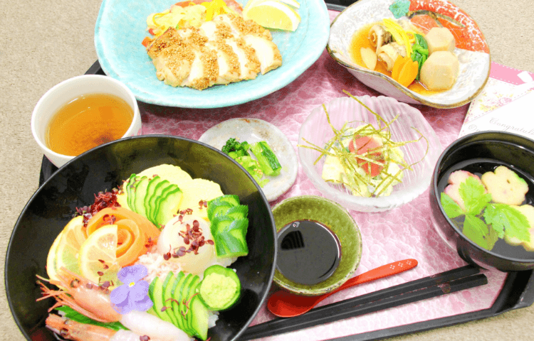 お祝い膳│海鮮丼定食