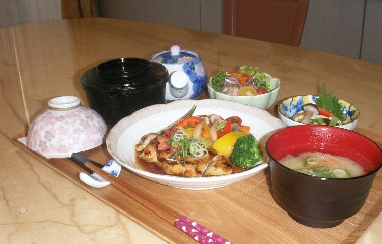 和食メニューの例