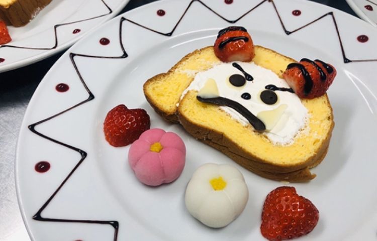 節分のロールケーキ