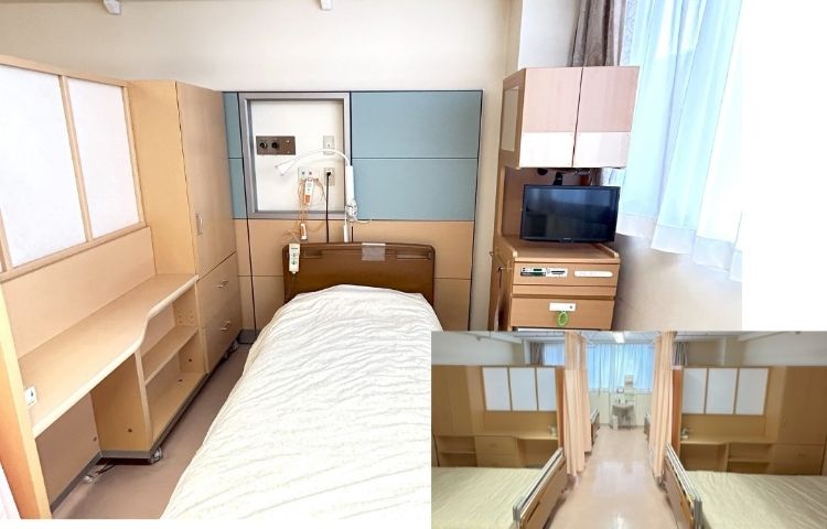 お部屋｜準個室（4人部屋）