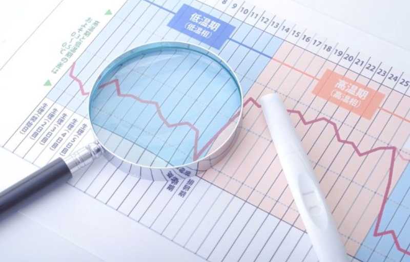 基礎体温表と妊娠検査薬