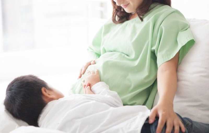 出産後の上の子との面会