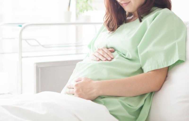 入院中の妊婦