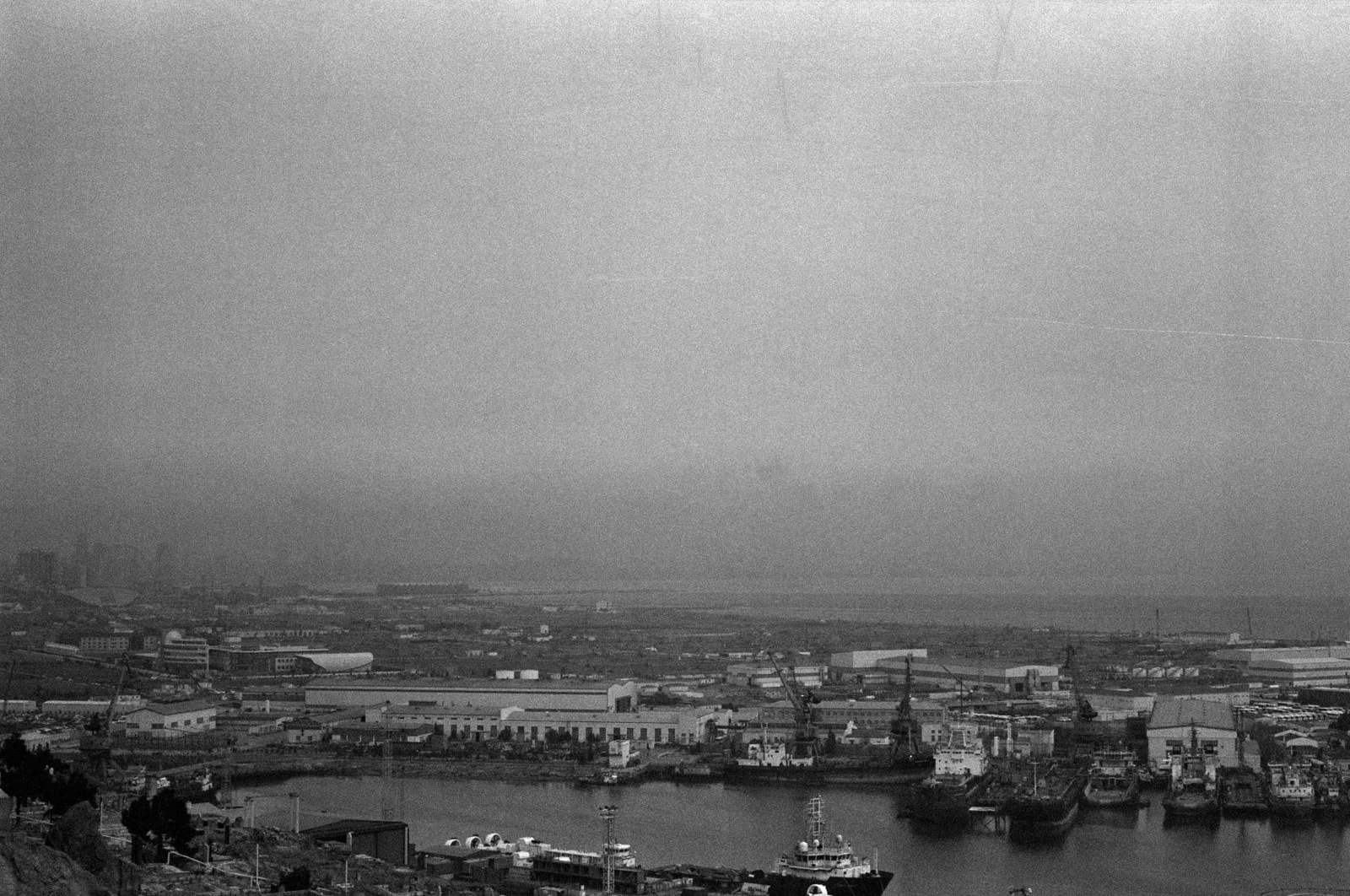 View of Baku from Bibiheybət