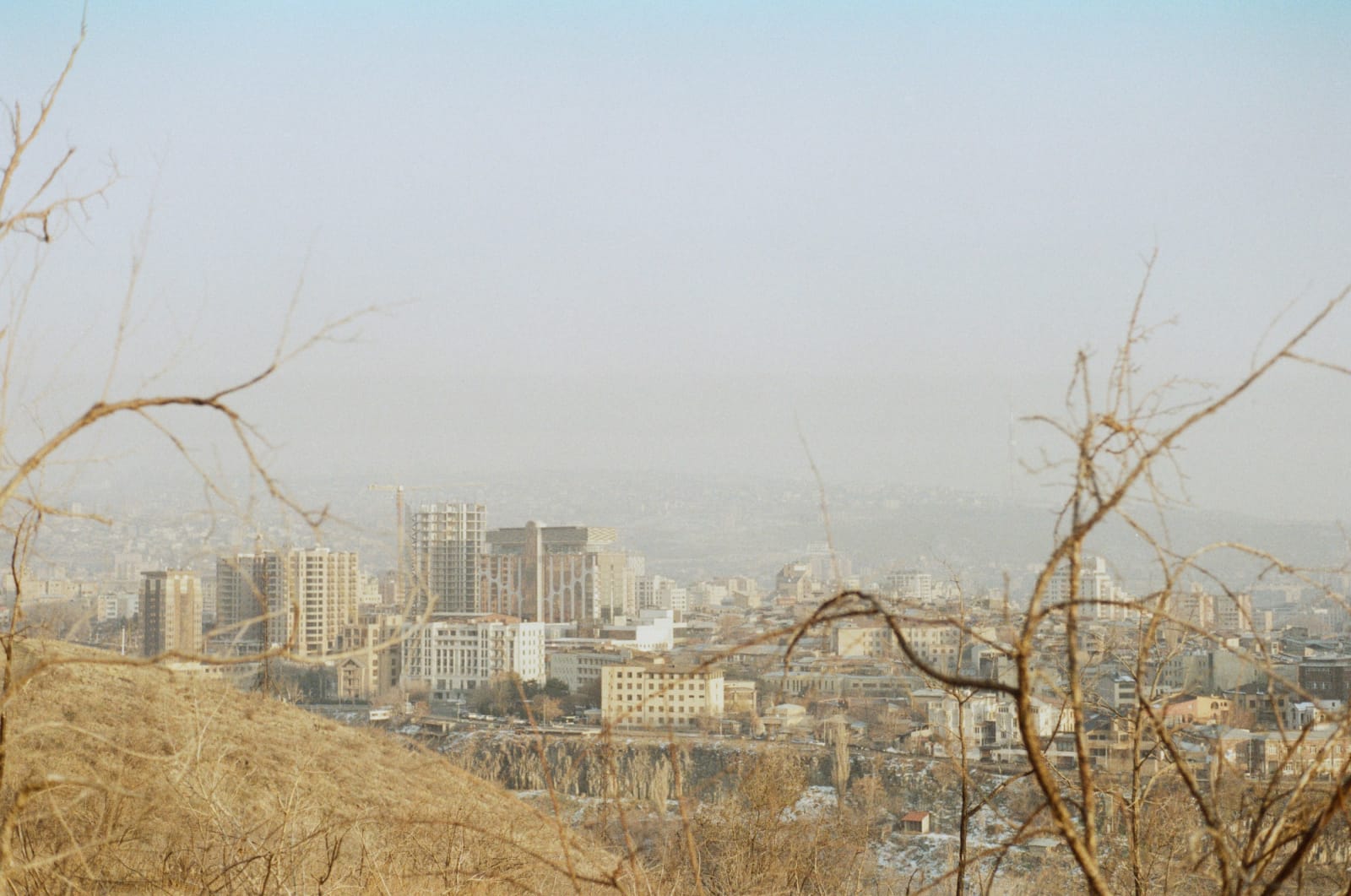 View of Yerevan from the Genocide Memorial
