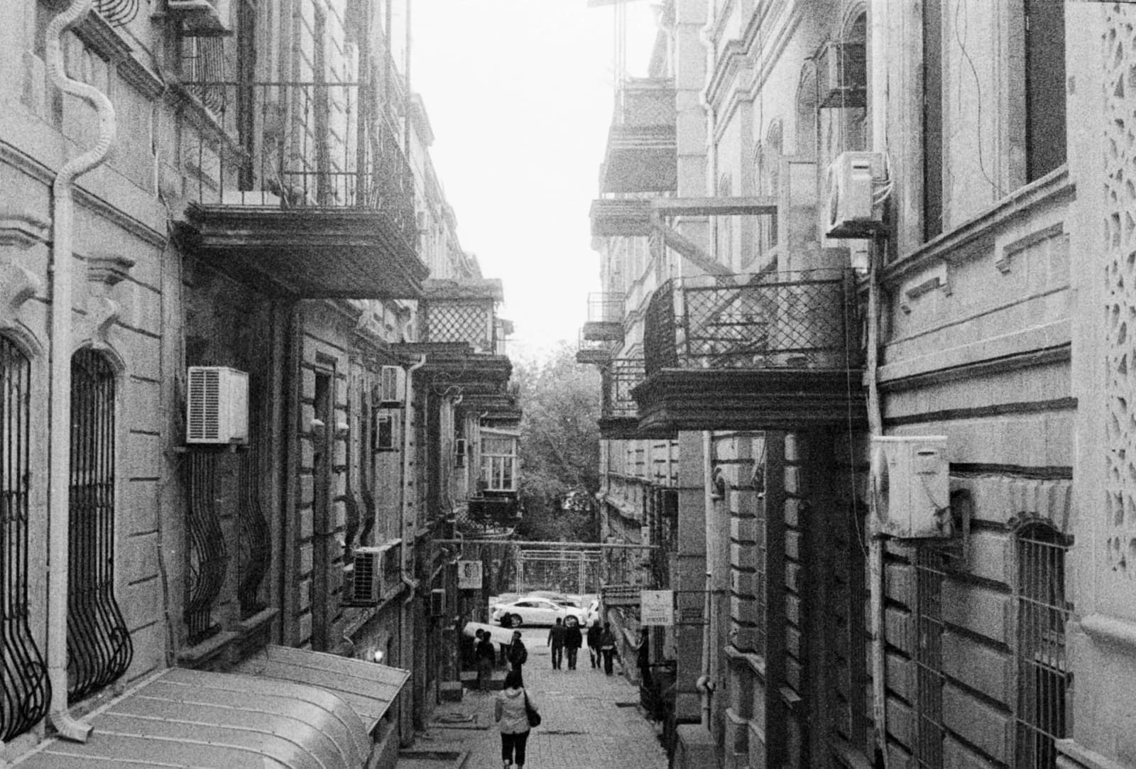 Small street next to President Park
