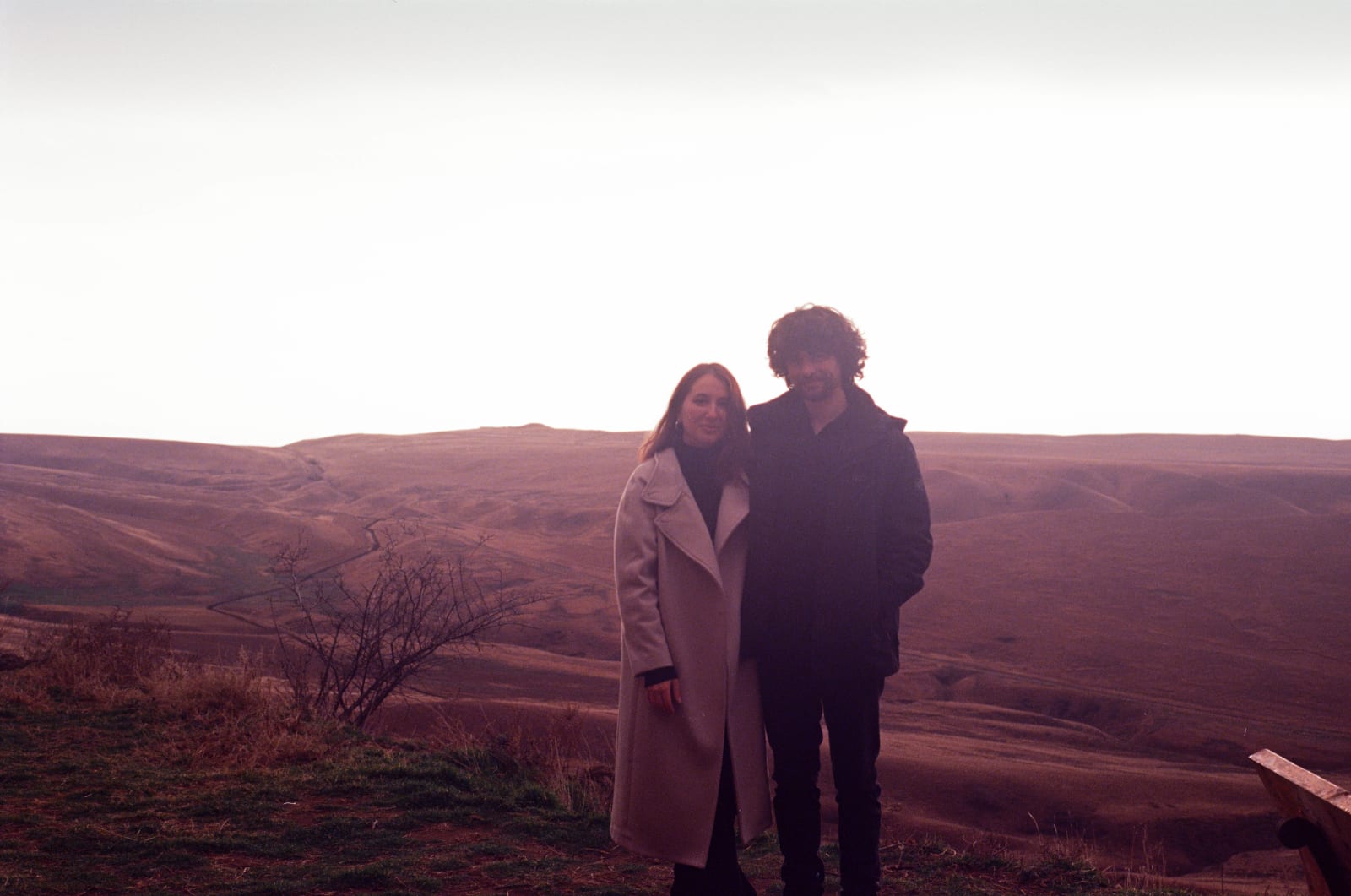 Nutsi and I in front of Natlismtsemeli Monastery