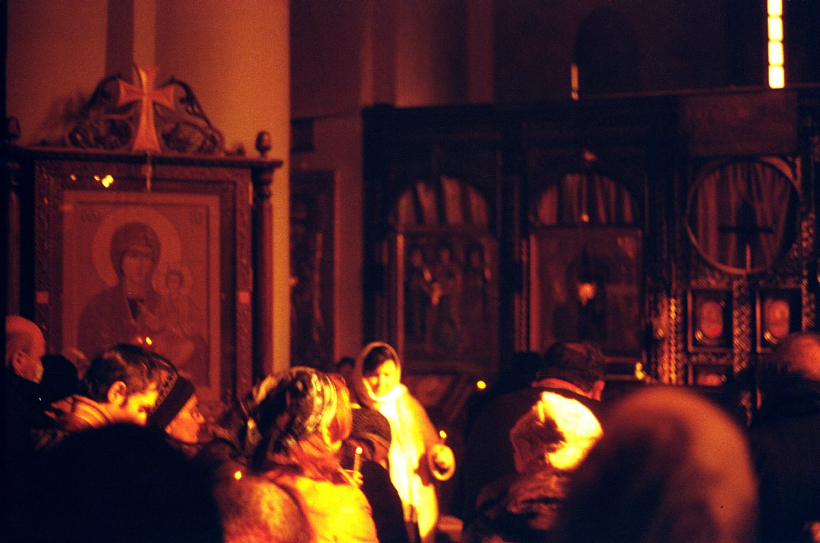 Mass in Metekhi St. Virgin Church