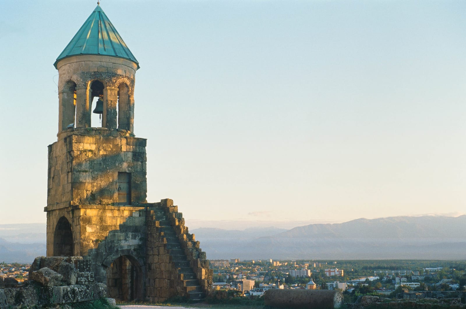 Little tower in front of the Bagrati Cathedral