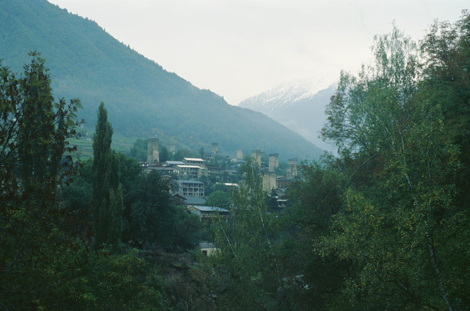 Mestia, capital of Svaneti region