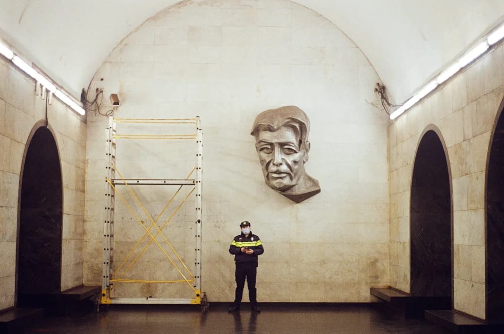The Tbilisi Metro station