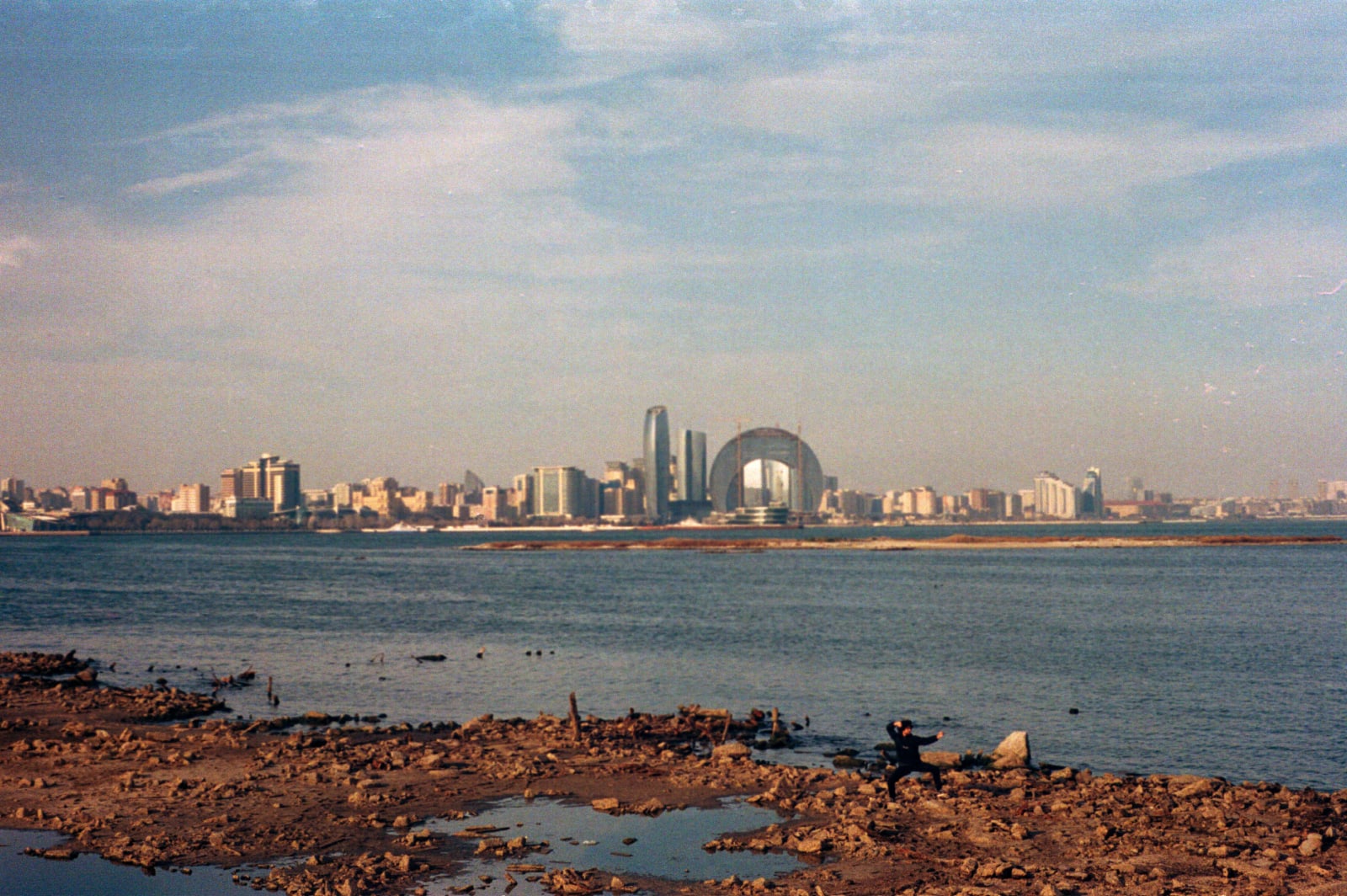 Baku (and me doing karate)
