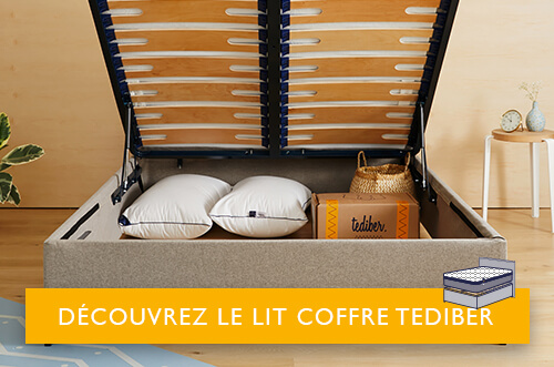 lit coffre Tediber