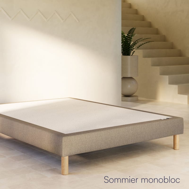 Lit 120x190 avec sommier et matelas