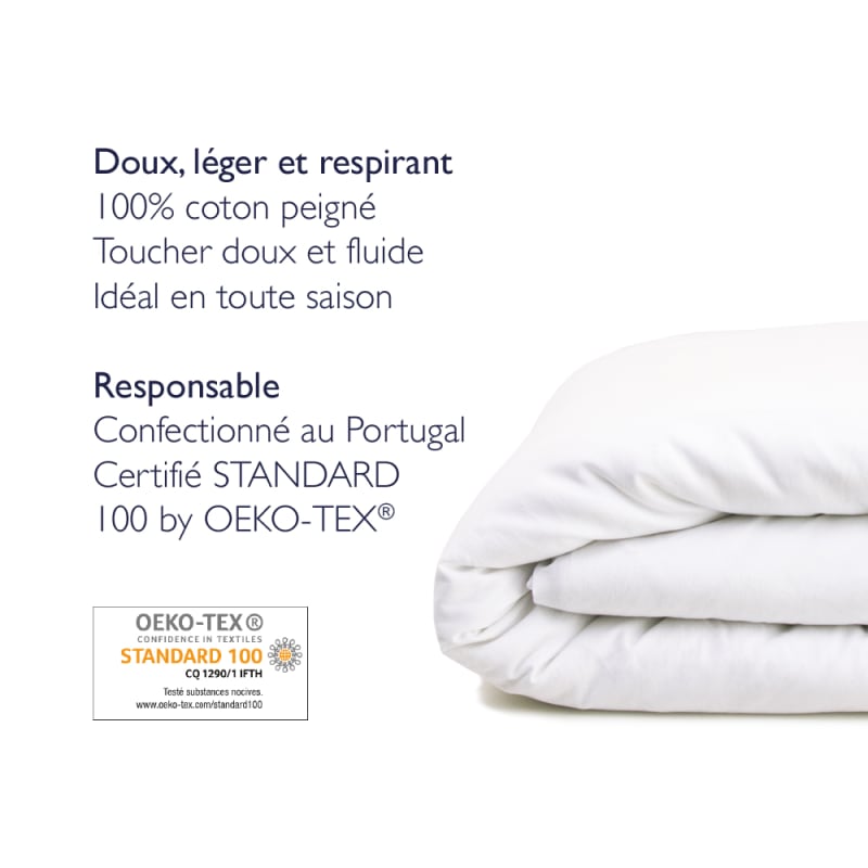 ANGELICA, Parure de Drap Satin 100% Coton - LAMEIRINHO