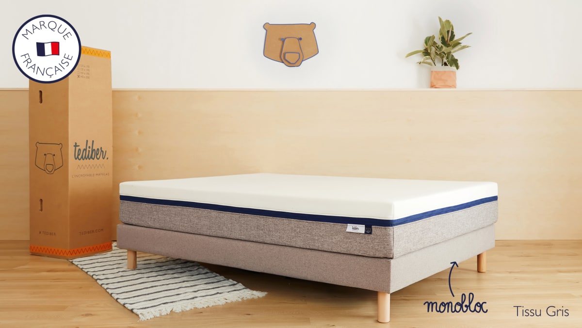 Ensemble matelas sommier Tediber dès 950€