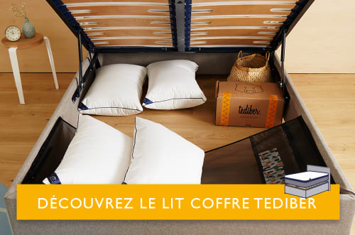 Lit coffre tediber