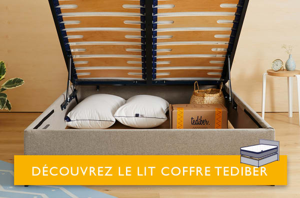 lit coffre Tediber