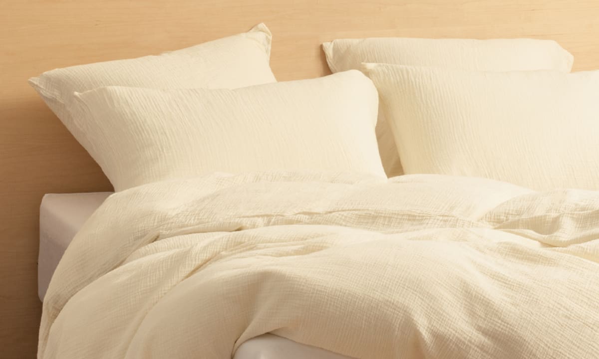 La taie d’oreiller en gaze de coton conçue pour vous