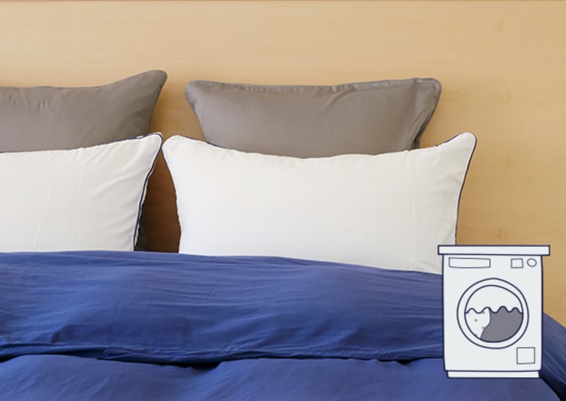 Une housse de couette facile d'entretien