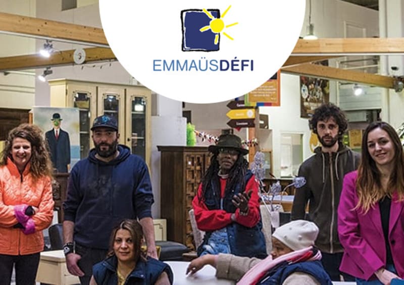 Partenariat avec Emmaüs