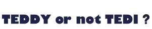 Teddy or not tedi